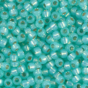 11/0 Miyuki Rocailles kralen, rond (ca. 2 mm), kleur: Black Matte AB, 24 gr. | Glücksfieber