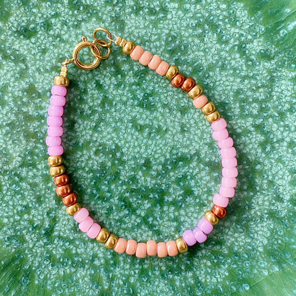 Miyuki Seed Beads 6/0 Silverlined light pink