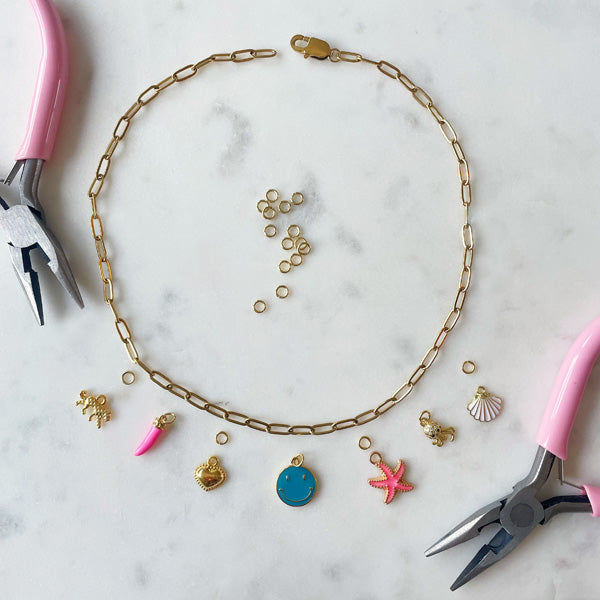 Chain Diy Photo Jewelry Charms Photo Pendant Make Necklace