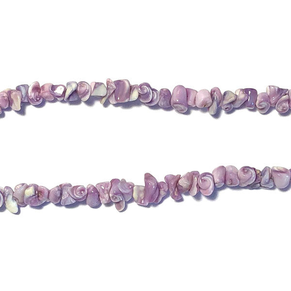 Shell Lilac Lilac shell bead – Beadies