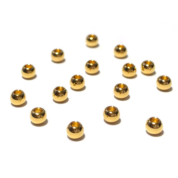 Gold Filled 3mm Rounds- Large Hole